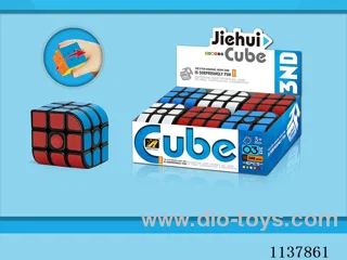 Trihedral sticker cube/bearing