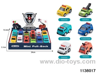 Alloy Pull Back Car