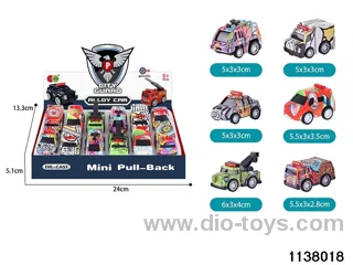 Alloy Pull Back Car