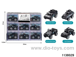 Alloy Pull Back Car