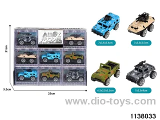 Alloy Pull Back Car