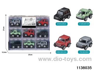 Alloy Pull Back Car
