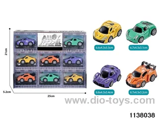 Alloy Pull Back Car
