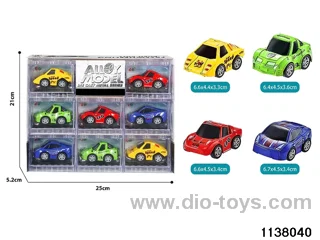 Alloy Pull Back Car