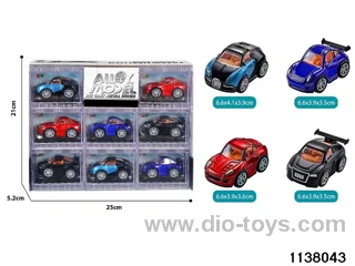 Alloy Pull Back Car