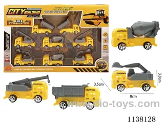 pull back Engineering Vehicle
