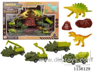 pull back Dinosaur Vehicle