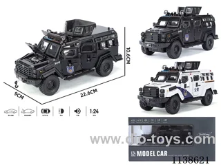 1：24 pull back alloy car W L/M