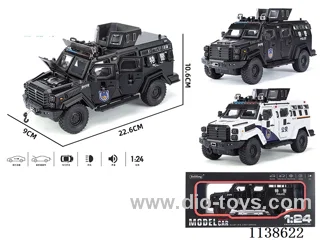 1：24 pull back alloy car W L/M