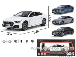 1：24 pull back alloy car W L/M
