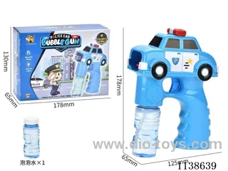 Police car bubble gun 1*50ml