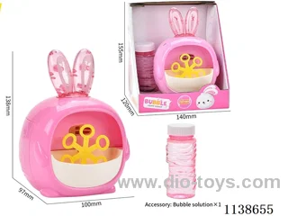 Mini rabbit bubble machine 1*50ml