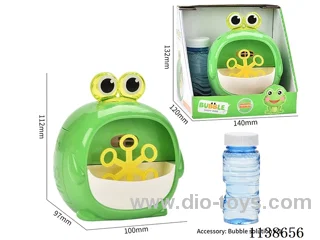 Mini frog bubble machine 1*50ml
