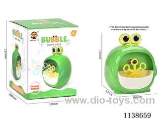 Mini Frog Bubble Machine 1*50ml
