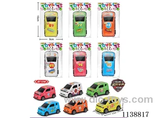 pull back alloy car (cartoon model)