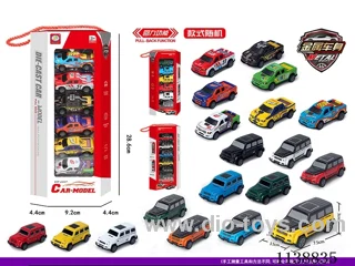pull back Alloy Models (Off-road Vehicle) (18pcs)