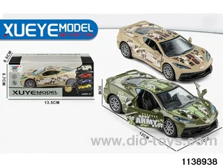 1:32 Alloy Pull Back Car