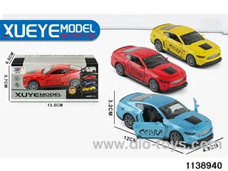 1:32 Alloy Pull Back Car