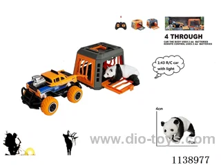 1:43 rc car not included battery( Cage 2 colour mix)