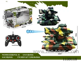 rc tank with water bullet not included battery