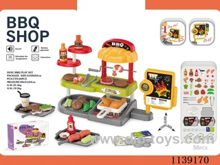 Mini Grill Set (with sound, 2 AA for display without power pack)