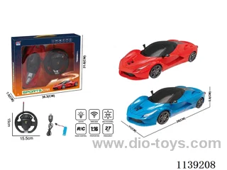 1:16 4ch rc car with light included battery