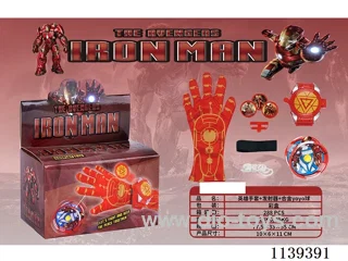 Iron Man Gloves + Launcher + Alloy Yoyo Balls
