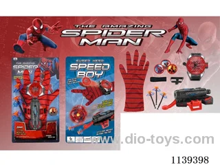 Spider-Man Gloves + Double Launcher