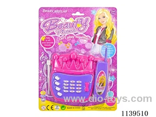 Telephone with sound and light