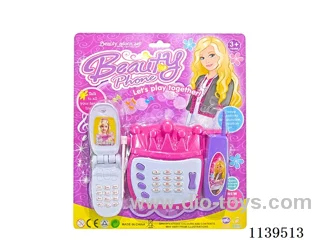 Telephone with sound and light