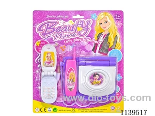 Telephone with sound and light