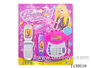 Telephone with sound and light