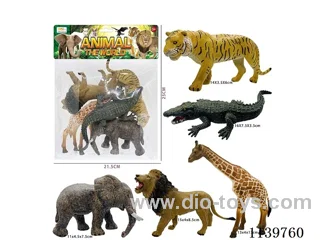 Hand Painted Animals (5PCS)