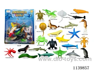 24 Sea Animals Complete Set (24PCS)