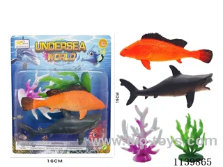 Tiger Fish, Shark(4PCS)