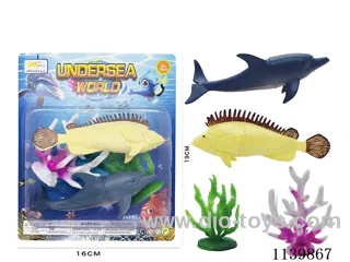 Dolphin, Jewel Fish(4PCS)