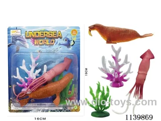 Walrus, Squid(4PCS)