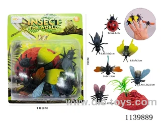 Finger Insect Scene (8PCS)