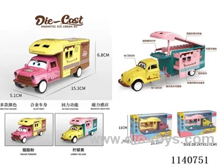 pull back alloy car W L/M