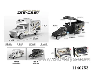 pull back alloy car W L/M