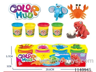 Colourful Clay 4 bottles