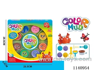 Colourful clay series (8 bottles)