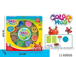 Colourful clay series (8 bottles)