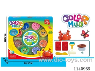 Colourful clay series (8 bottles)