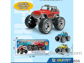 Battle against Bigfoot Inertia Vehicle Jeep