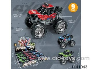 Hero Bigfoot Climbing Inertia Vehicle (9 pcs)