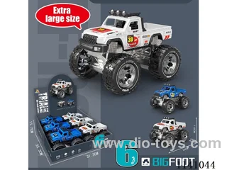 Bigfoot Simulation Inertia Pickup Truck (6 pcs)