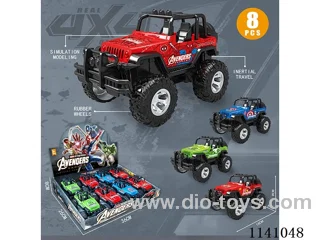Heroic pull back Off-Road Buggy (8 pcs)