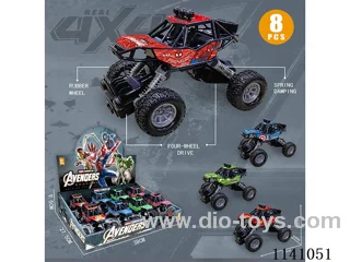 Heroic double pull back off-road crawler (8 pcs)