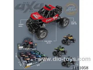 Double pull back big foot climbing car (8)